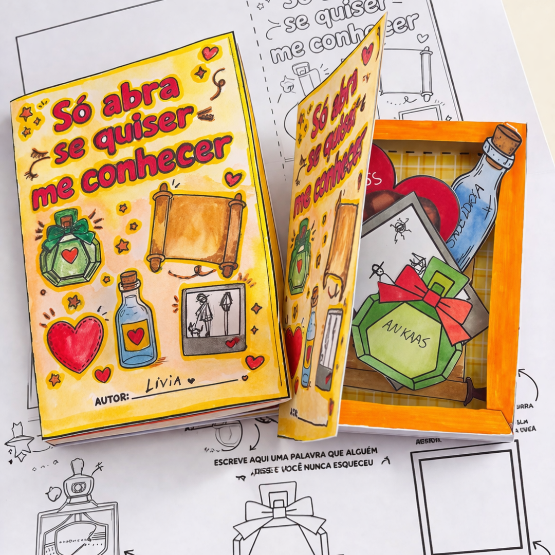 Livro Caixa Interativo – Memórias, Emoções e Autoconhecimento