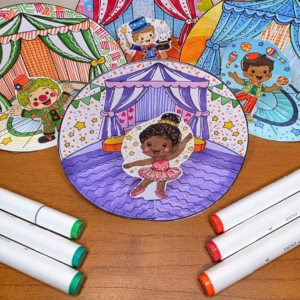 Atividade para o Dia do Circo - Mini Cenários