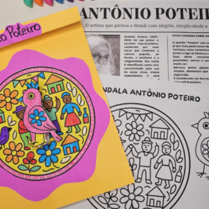 Mandalas 3D para Colorir Inspiradas em Obras de Grandes Pintores