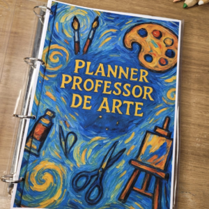 Planner criativo Van gogh para professores de arte- Use em qualquer ano!