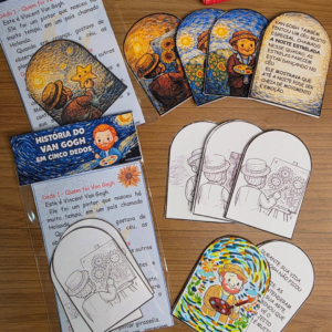 História do Van Gogh em cinco dedos