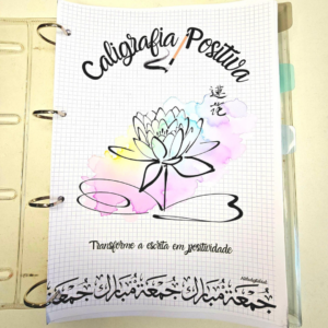 Caderno de Caligrafia Positiva