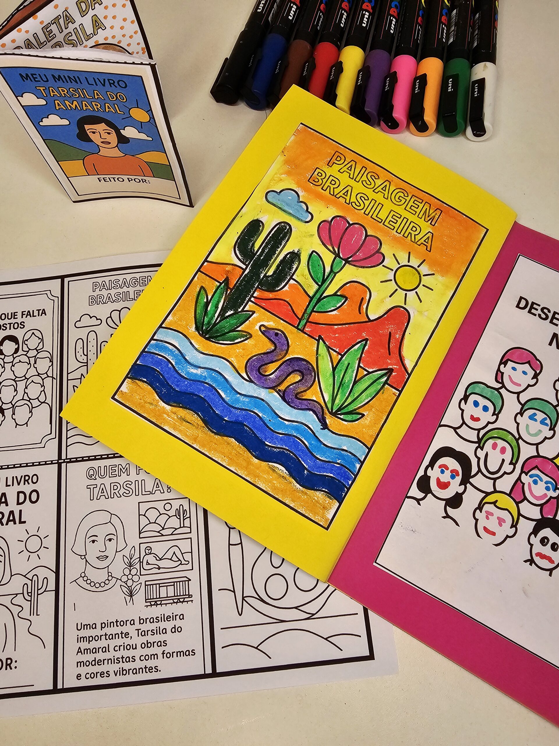 Mini livro- Tarsila do Amaral - Imagem 2