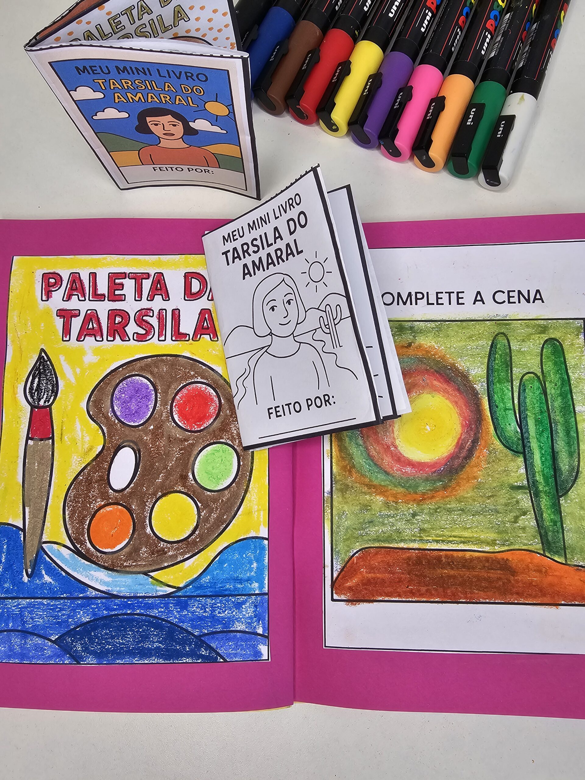 Mini livro- Tarsila do Amaral - Imagem 5