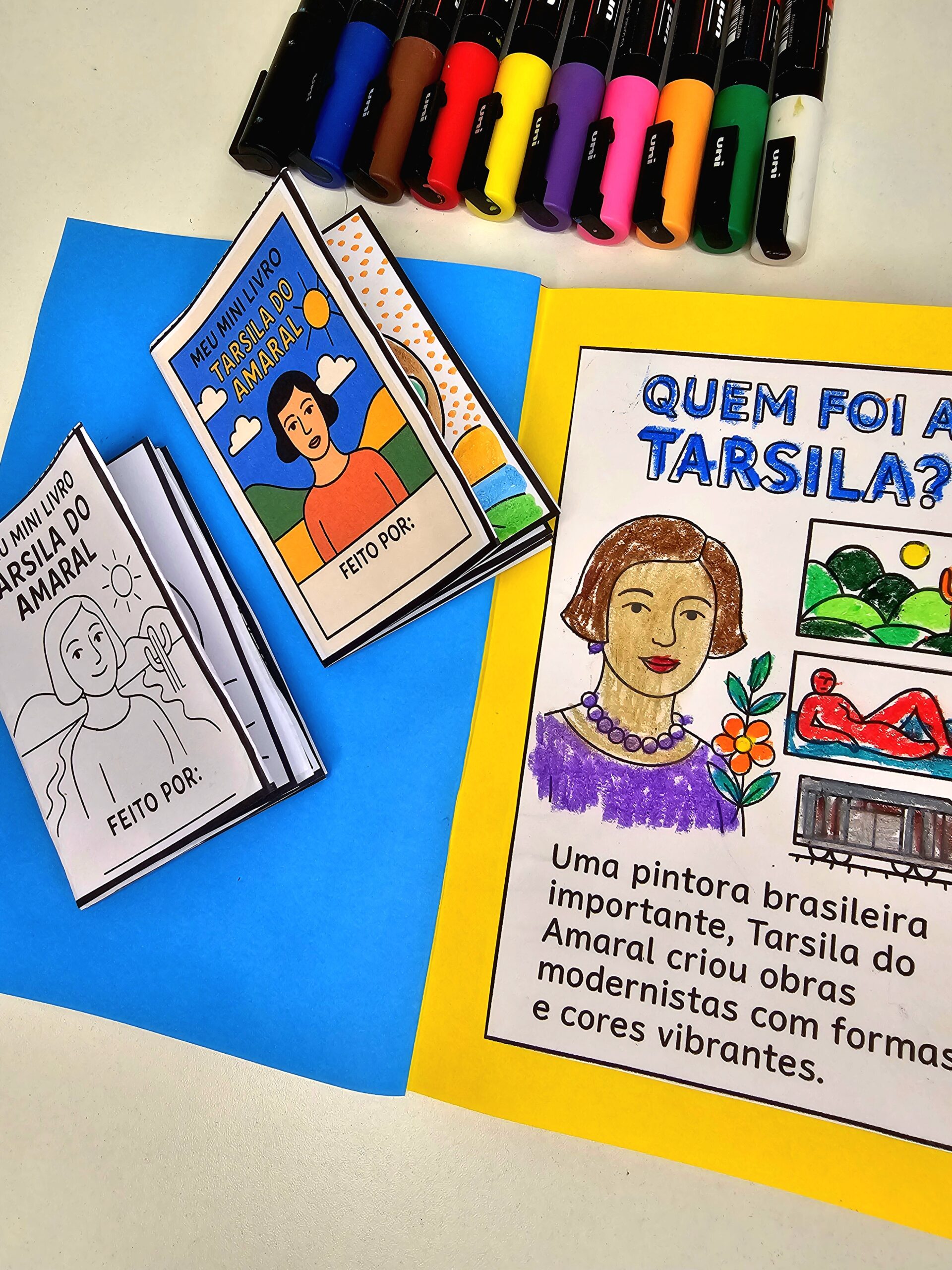 Mini livro- Tarsila do Amaral - Imagem 6