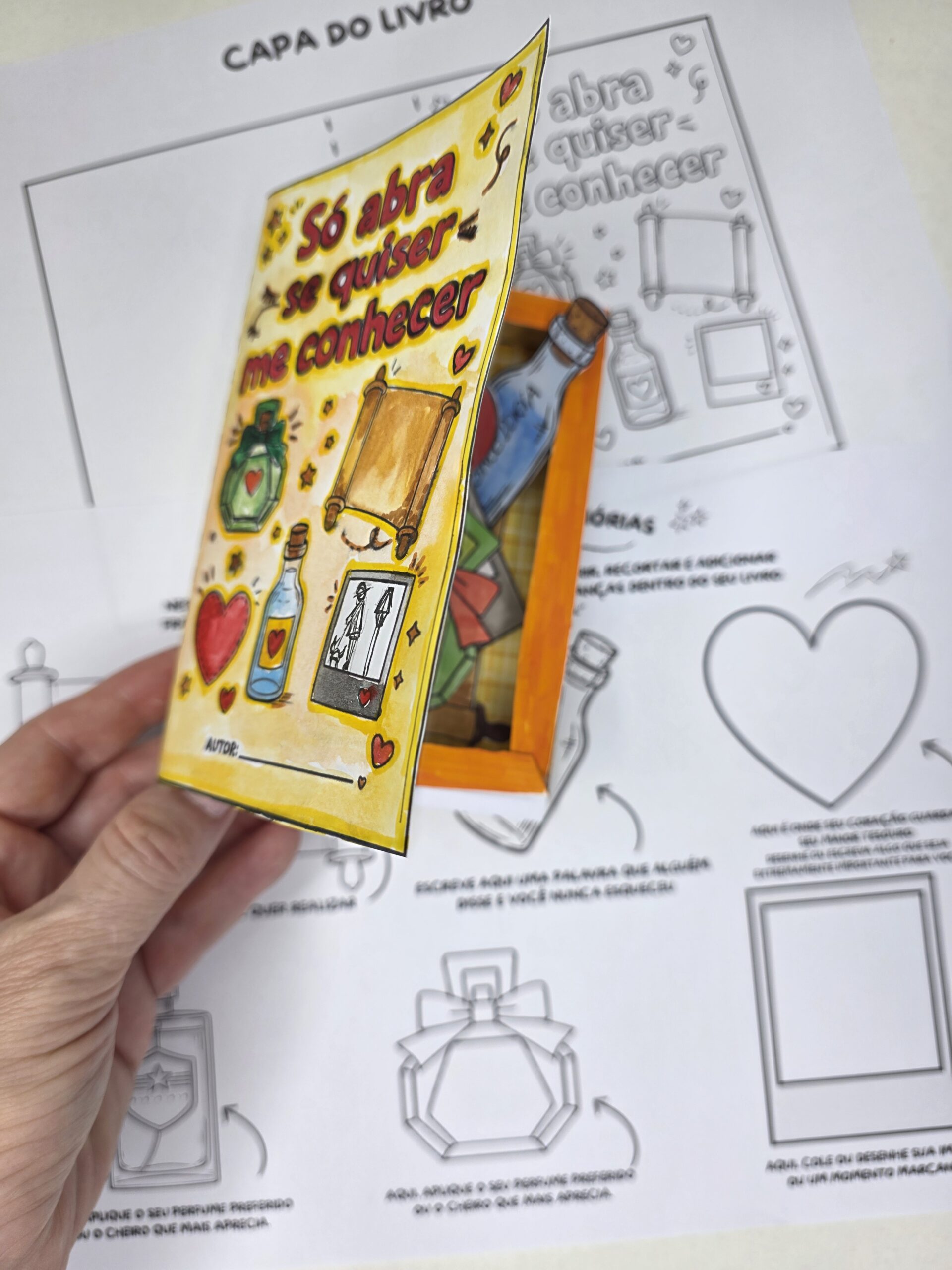 Livro Caixa Interativo – Memórias, Emoções e Autoconhecimento! - Imagem 2