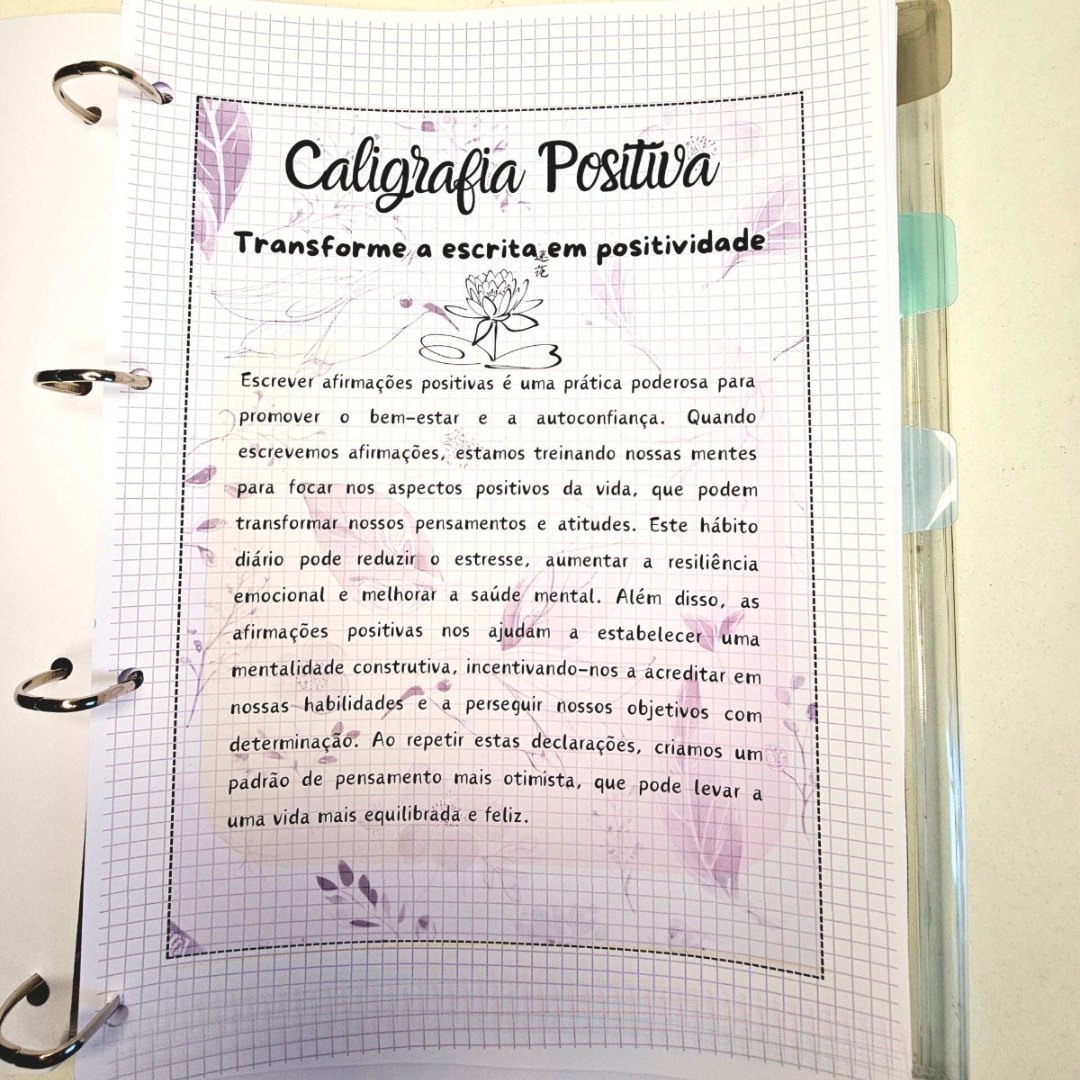 Caderno de Caligrafia Positiva - Imagem 6