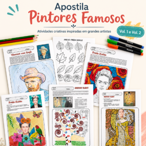 Kit Especial – Pintores Famosos Vol. 1 e 2!