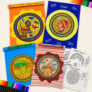 Mandalas Africanas 3D - Vol 1 + Bônus