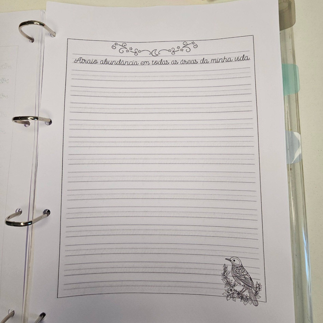 Caderno de Caligrafia Positiva - Imagem 3
