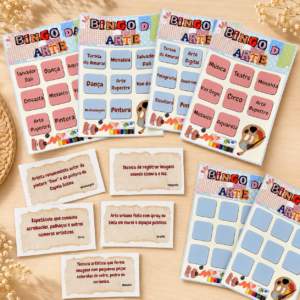 Bingo da Arte –  Conhecimento e Diversão!