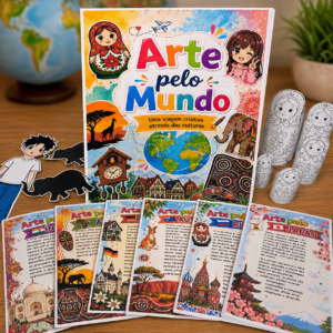 Arte pelo Mundo: Atividades criativas de 6 países para aulas inesquecíveis!