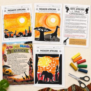 Arte pelo Mundo: África, Arte das Silhuetas