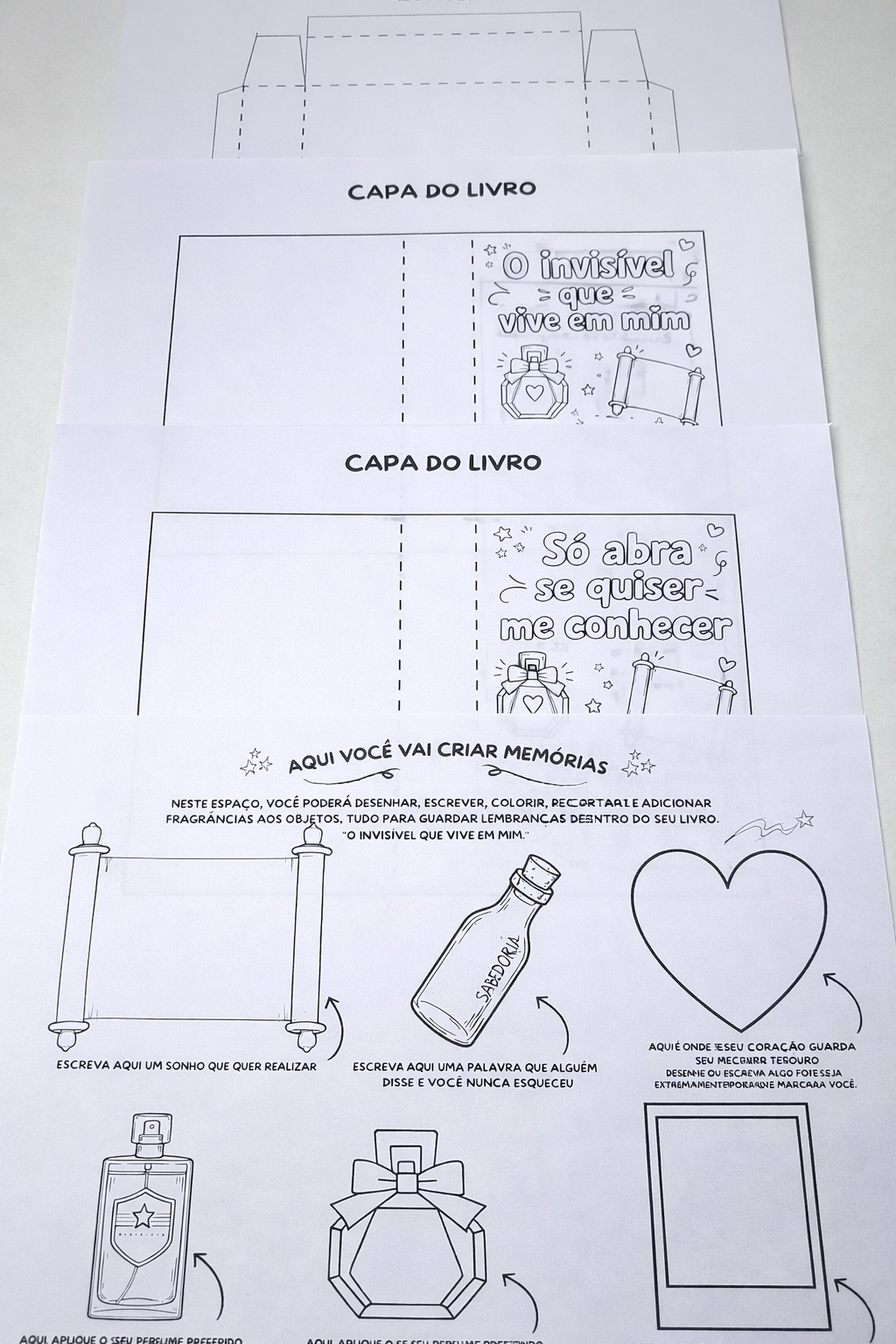 Livro Caixa Interativo – Memórias, Emoções e Autoconhecimento! - Imagem 4