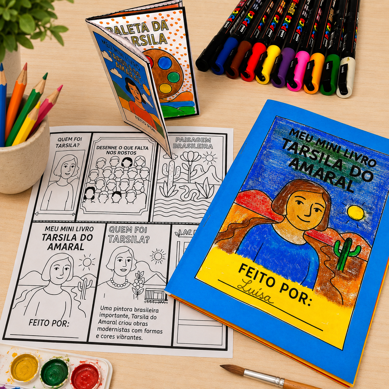 Mini livro- Tarsila do Amaral