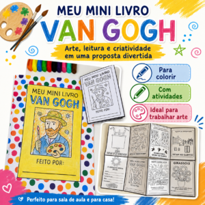 Mini Livro do Van Gogh