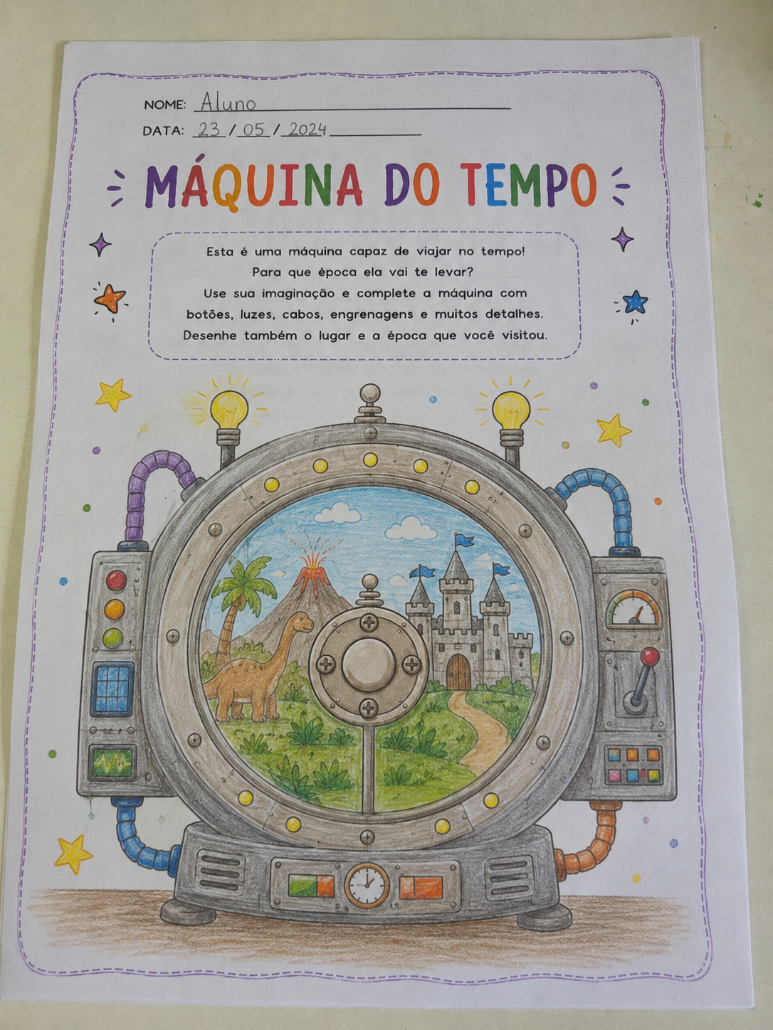 Mundos Mágicos: Atividades de Arte para Imaginar e Criar - Imagem 3