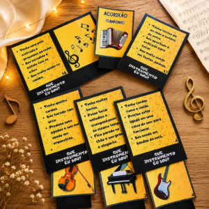 Jogo de Cartas Educativo – Que Instrumento Eu Sou?