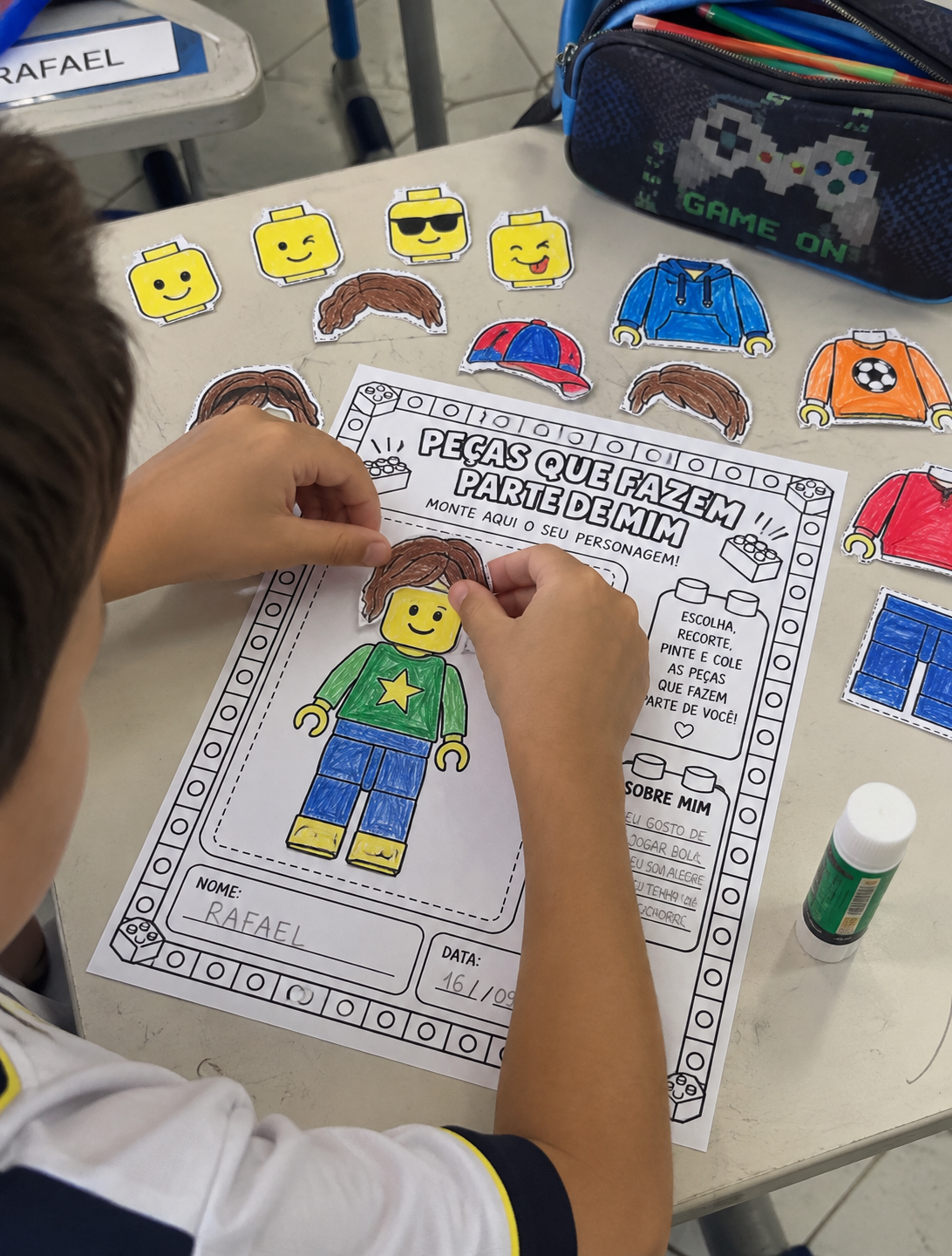 Peças que Fazem Parte de Mim- Inspirado no Lego - Imagem 2