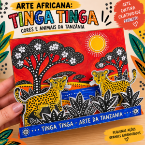 Arte Africana: Tinga Tinga – Cores e Animais da Tanzânia