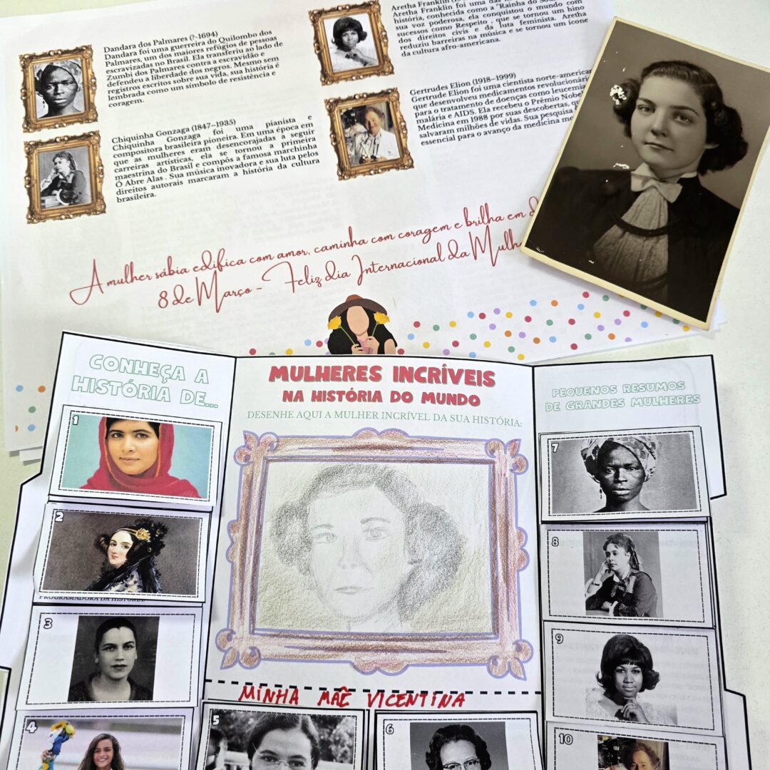 Lapbook- Dia Internacional da Mulher!